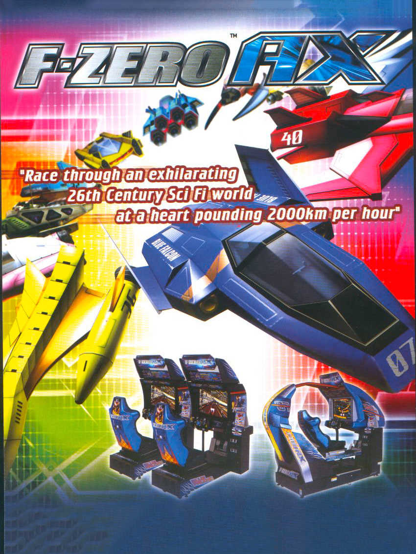 F-Zero AX cover