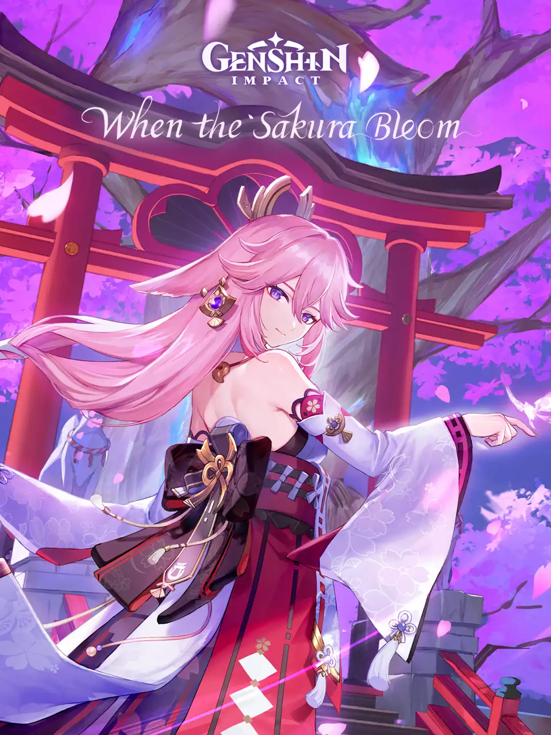 Genshin Impact: When the Sakura Bloom cover