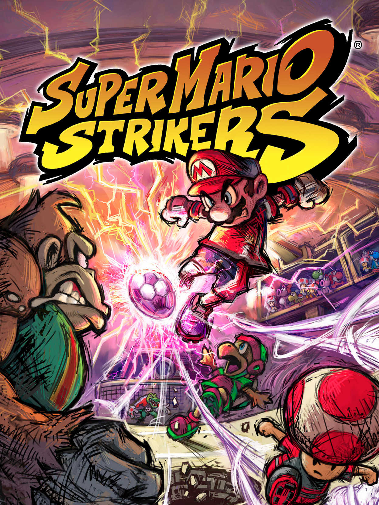 Super Mario Strikers cover