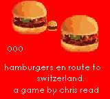 Hamburgers En Route to Switzerland cover