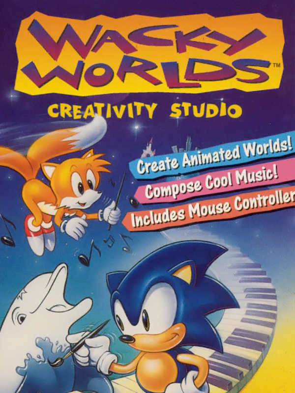 Wacky Worlds Creativity Studio cover