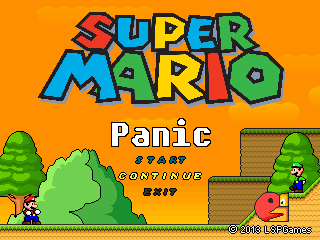 Super Mario Panic cover