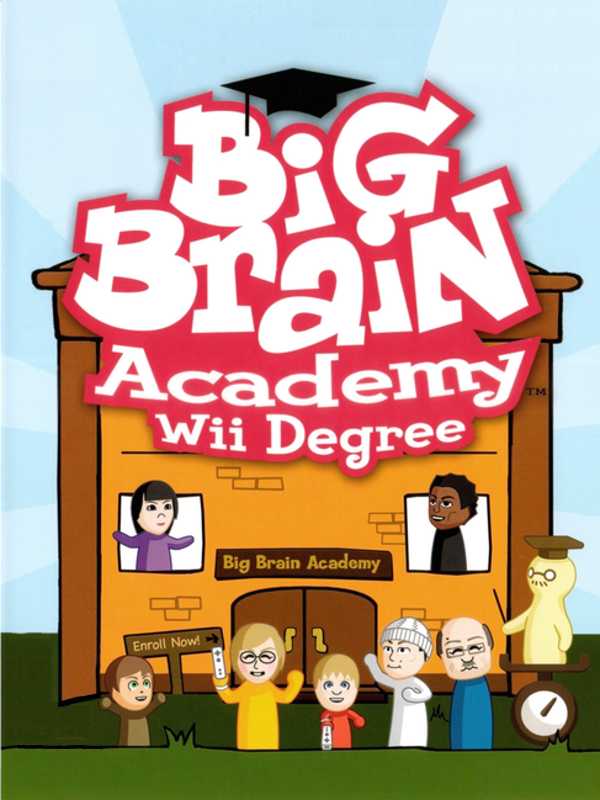 Big Brain Academy: Wii Degree cover