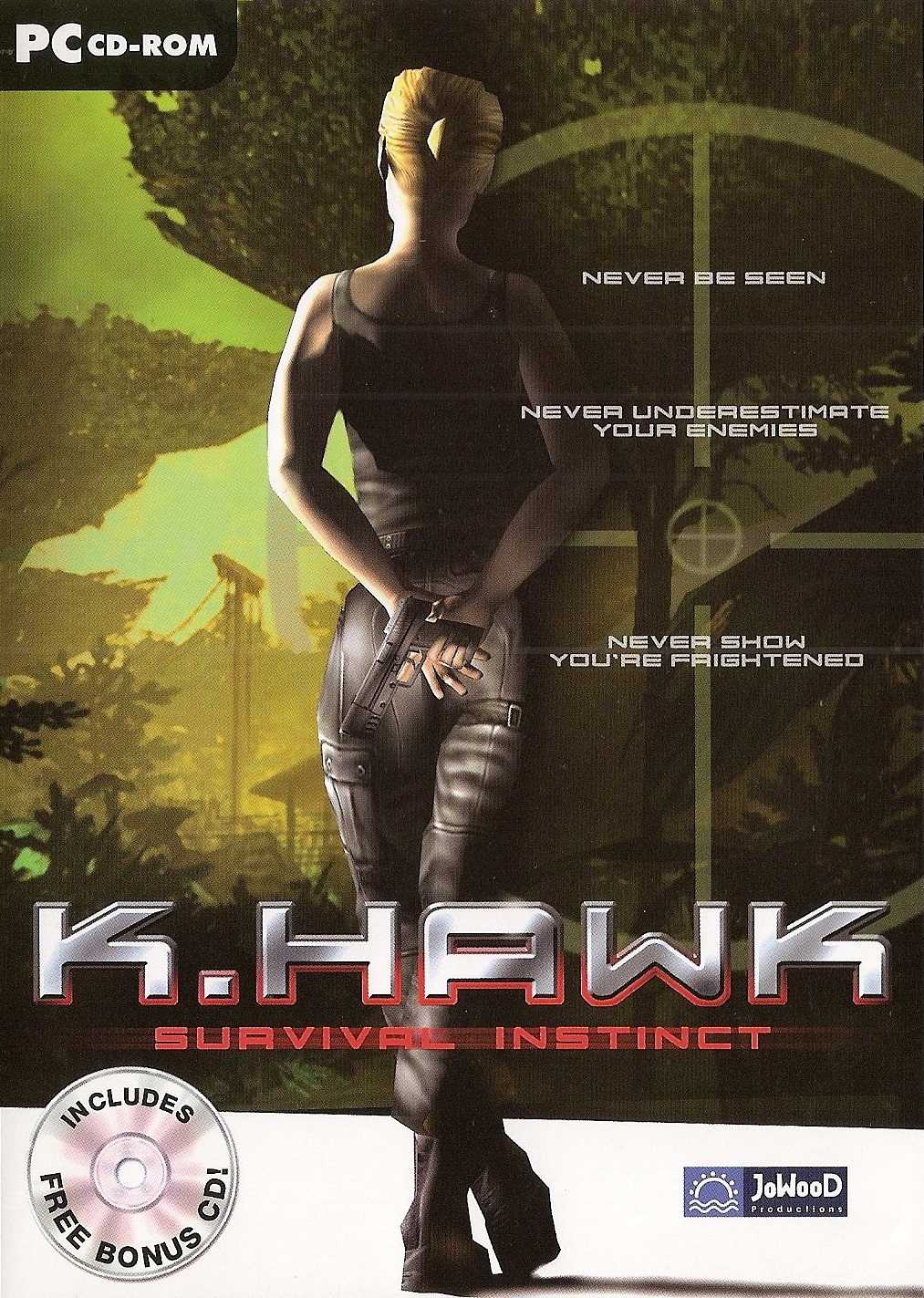 K. Hawk: Survival Instinct cover