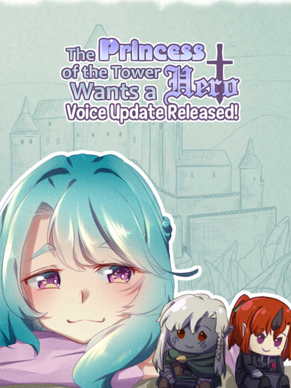 The Princess of the Tower wants a Hero cover