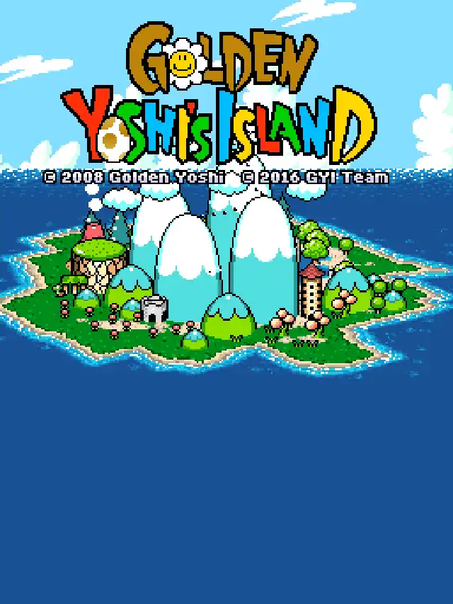 Golden Yoshi's Island cover