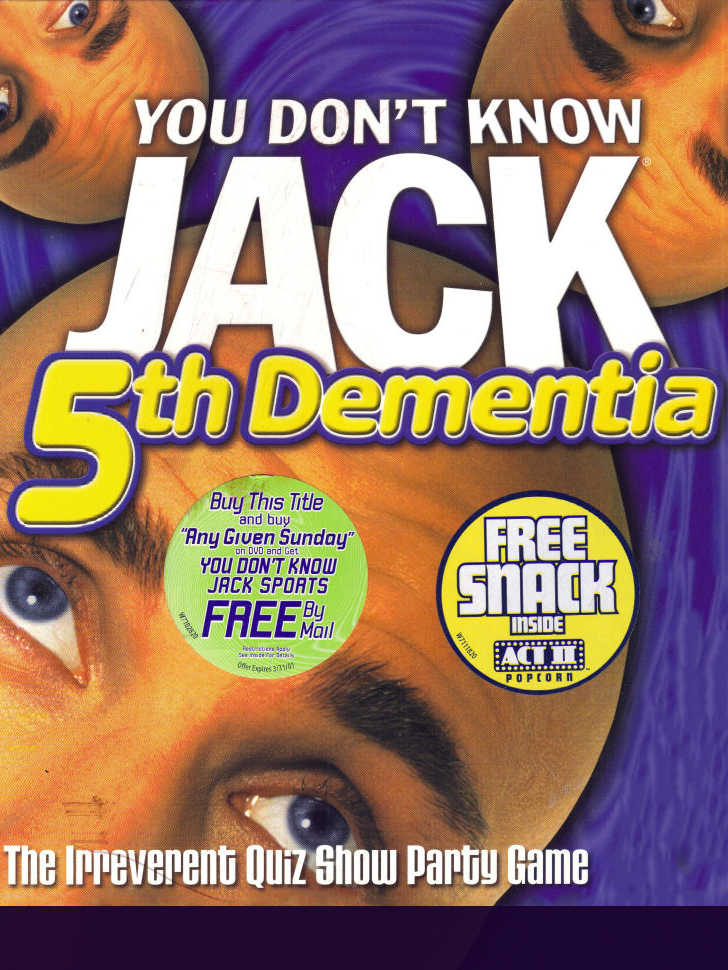 You Don't Know Jack: 5th Dementia cover