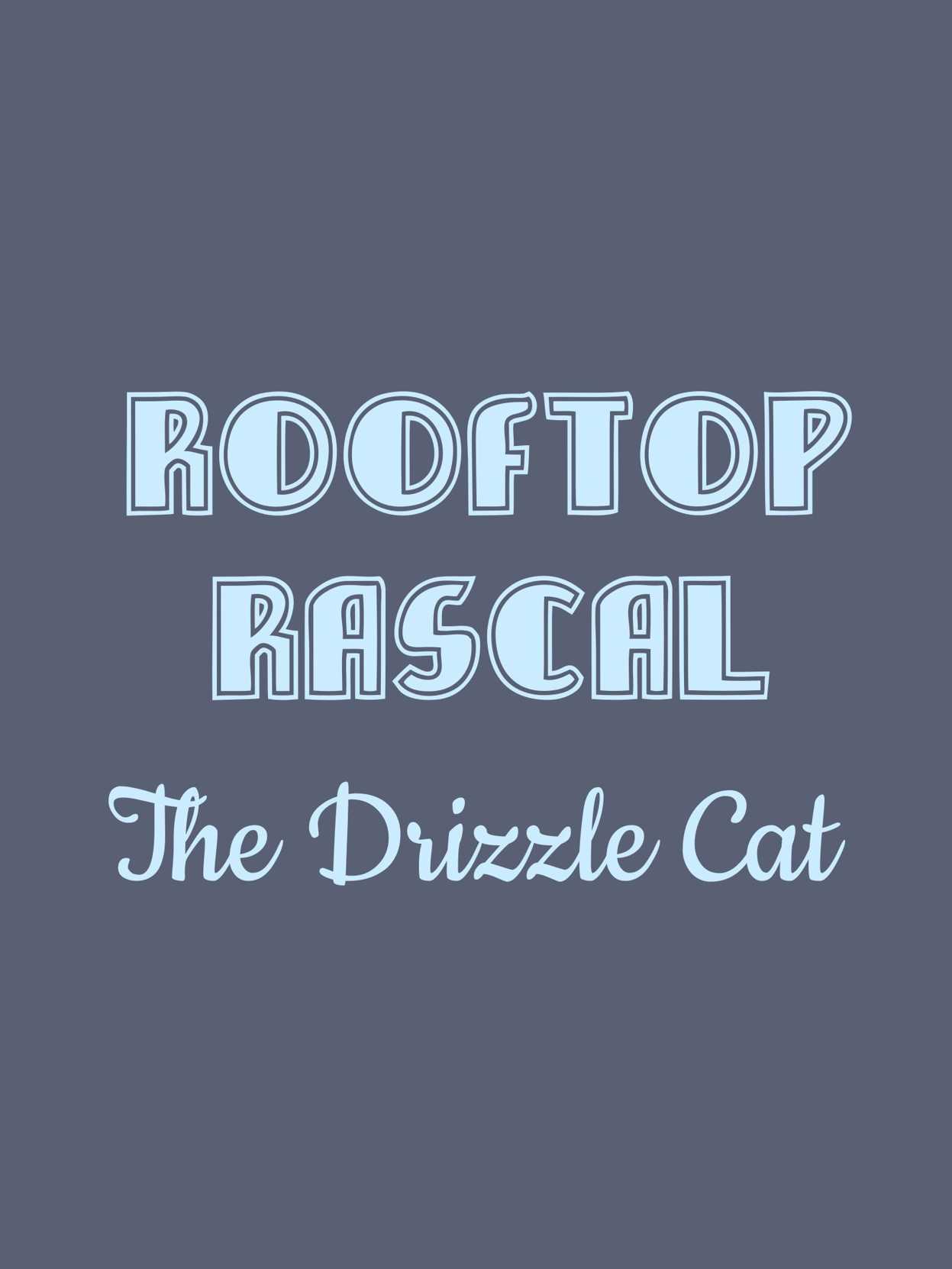 Rooftop Rascal: The Drizzle Cat cover
