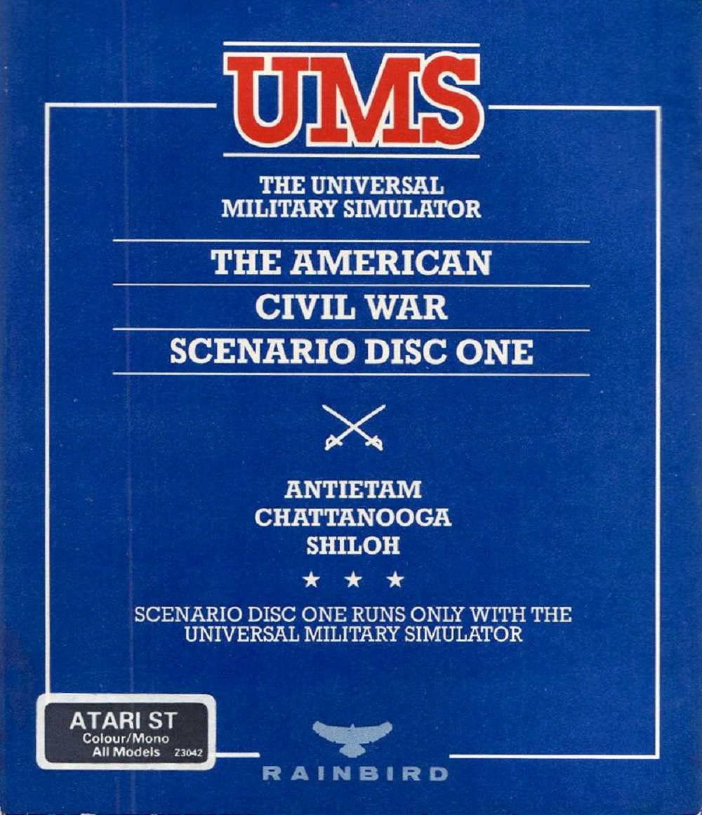 UMS: The Universal Military Simulator - The American Civil War cover