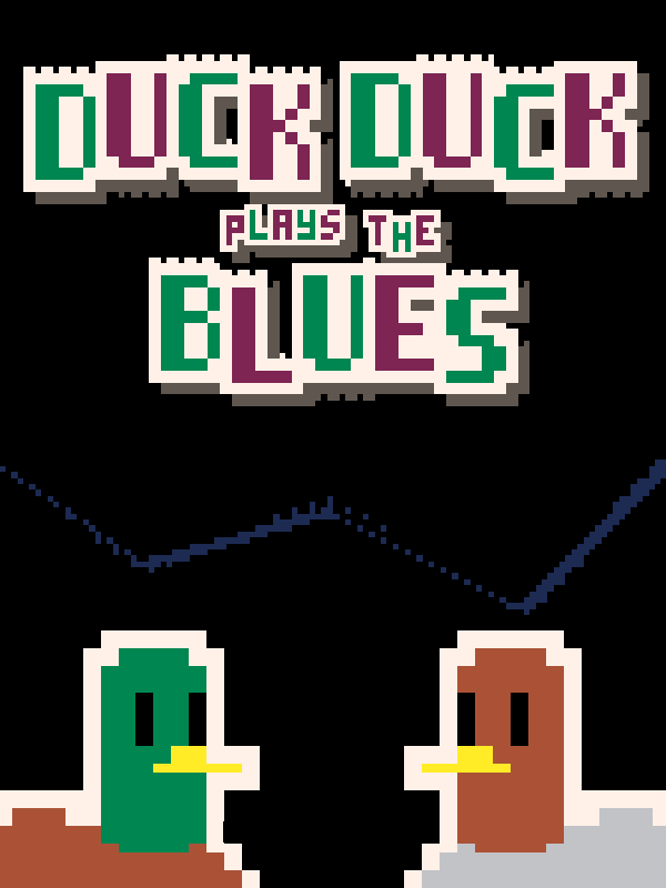 Duck Duck Plays the Blues cover
