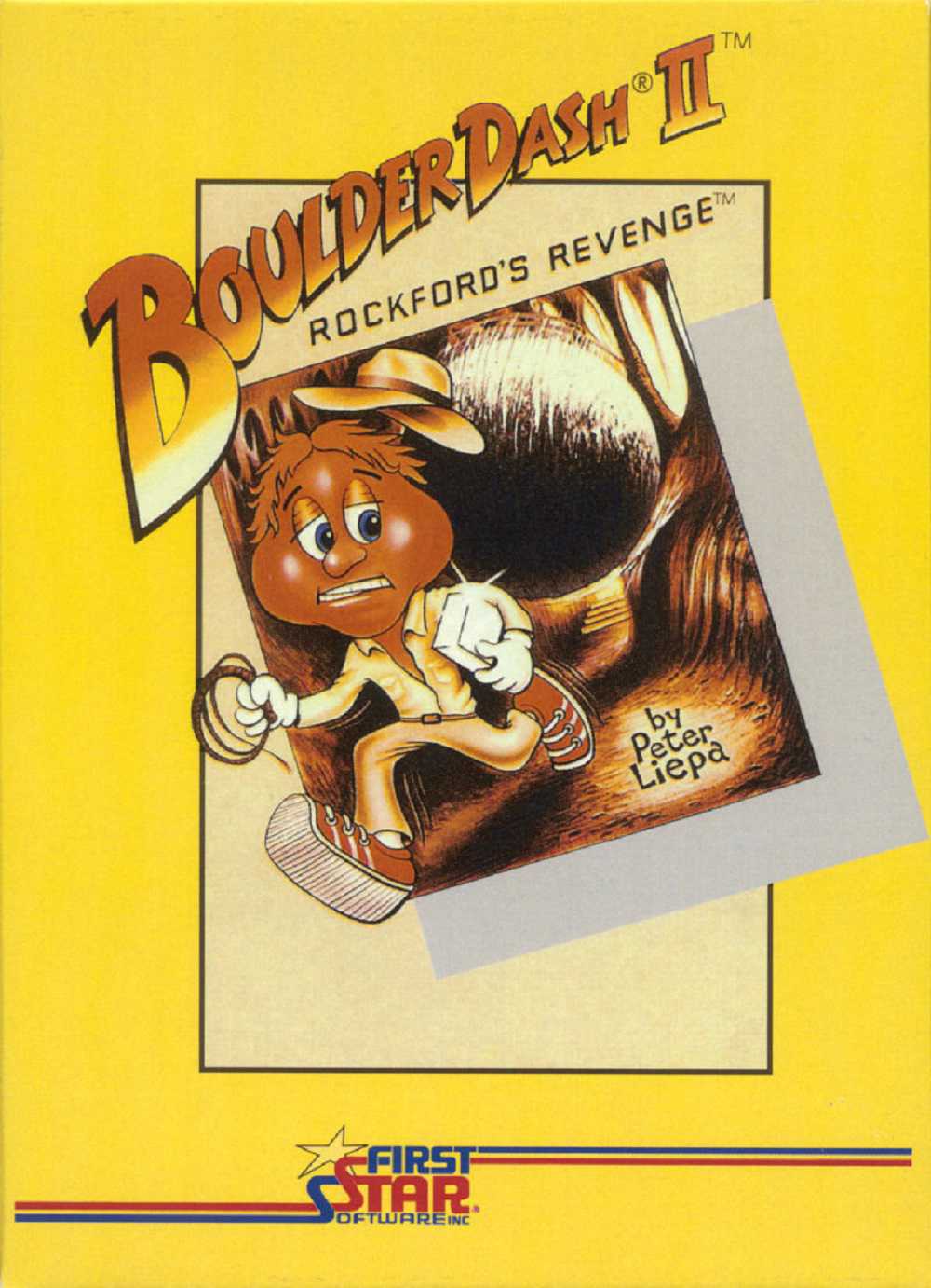 Boulder Dash II: Rockford's Revenge cover