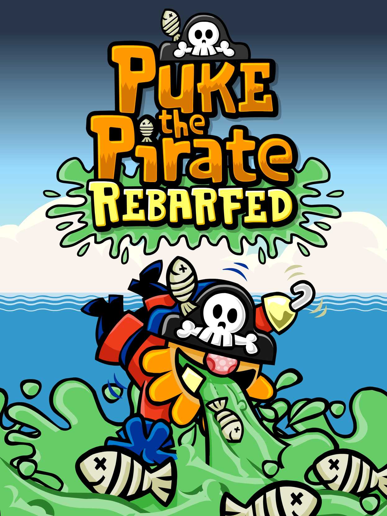 Puke the Pirate: Rebarfed cover