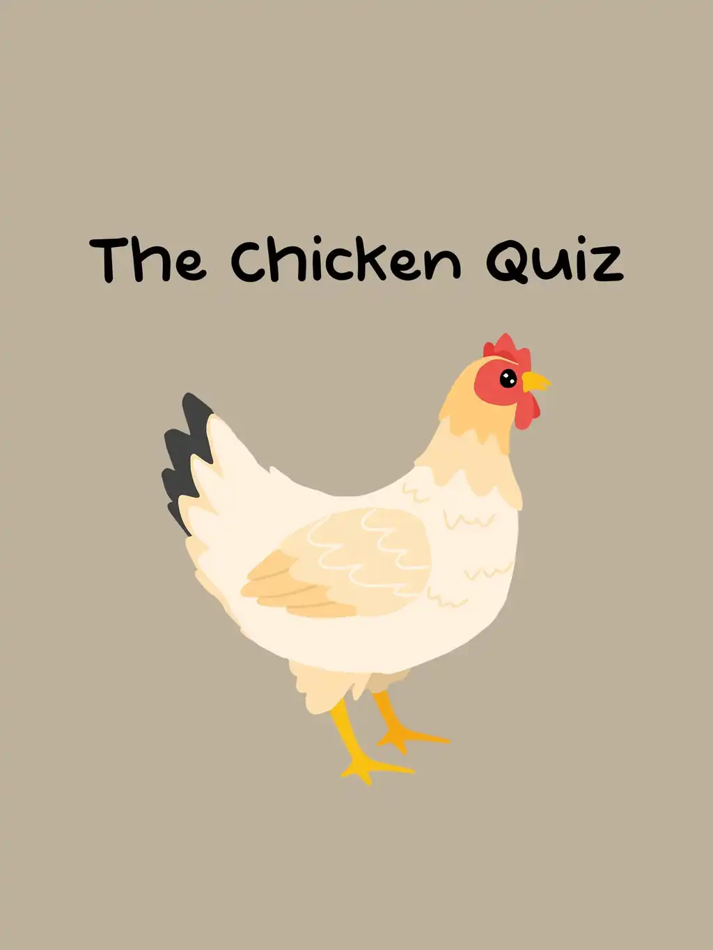 The Chicken Quiz cover