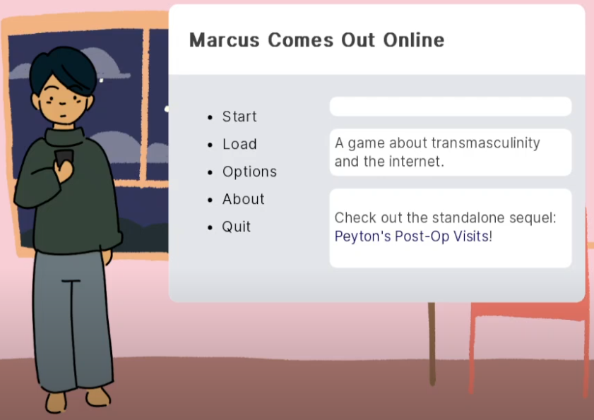 Marcus Comes Out Online cover