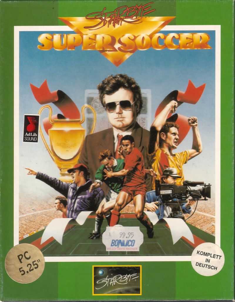 Starbyte Super Soccer cover