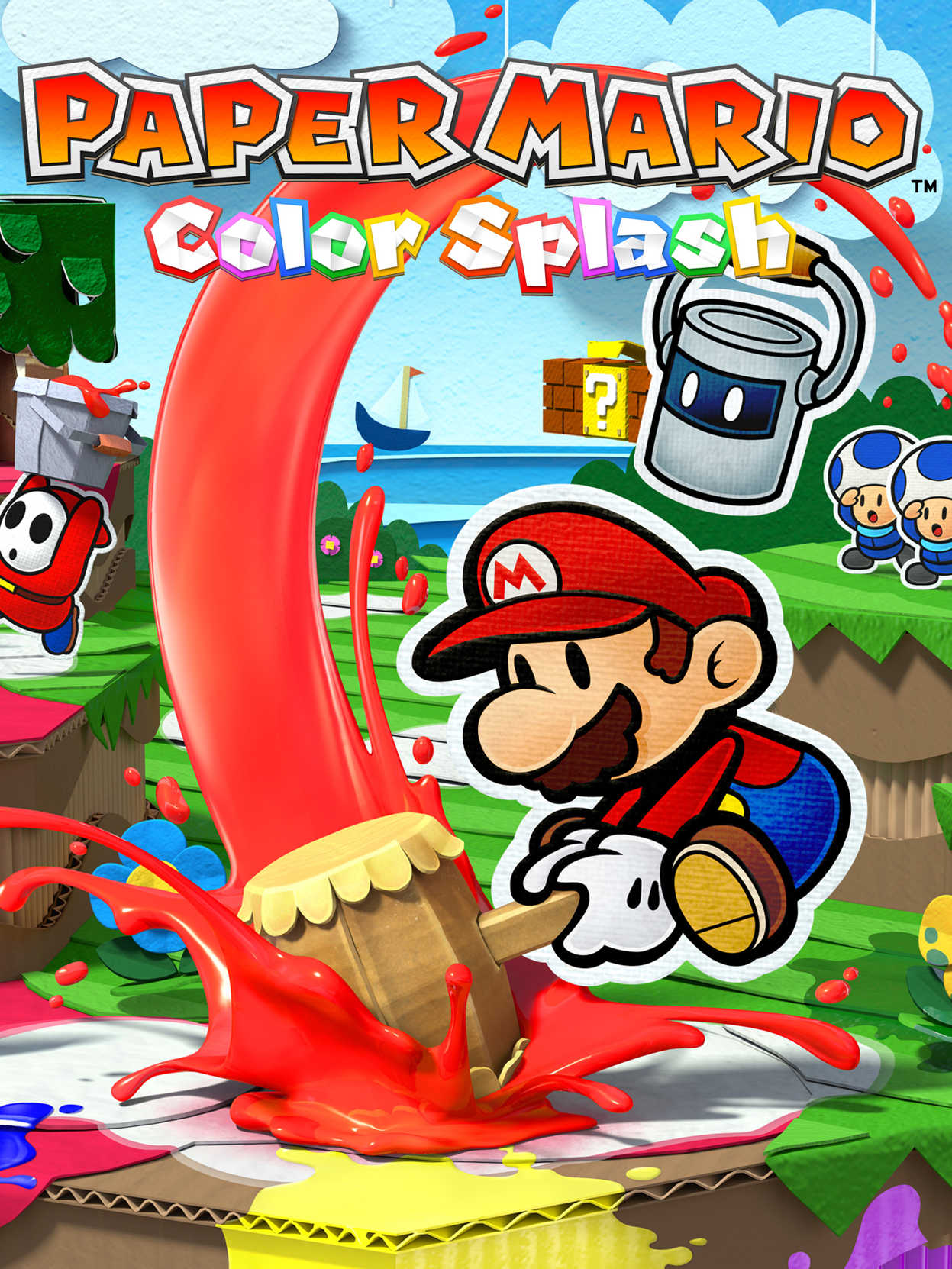 Paper Mario: Color Splash cover