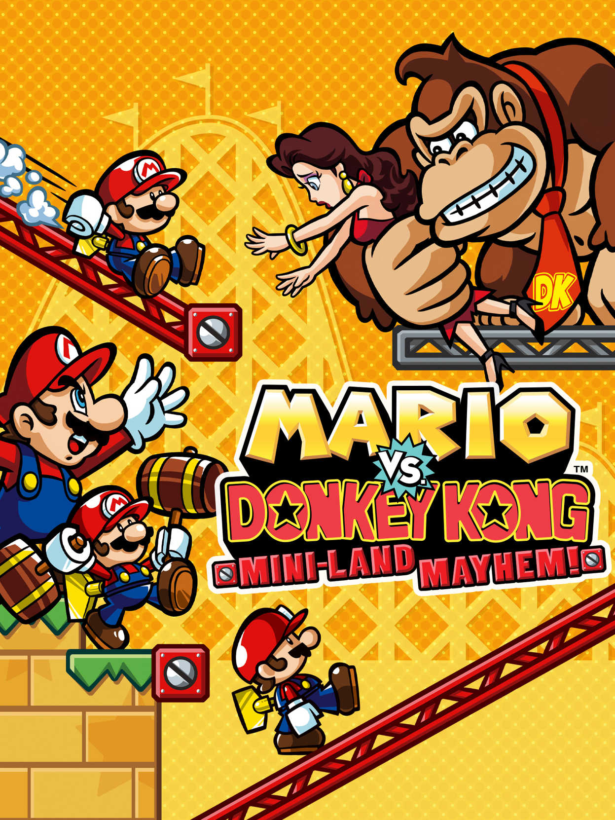Mario vs. Donkey Kong: Mini-Land Mayhem! cover