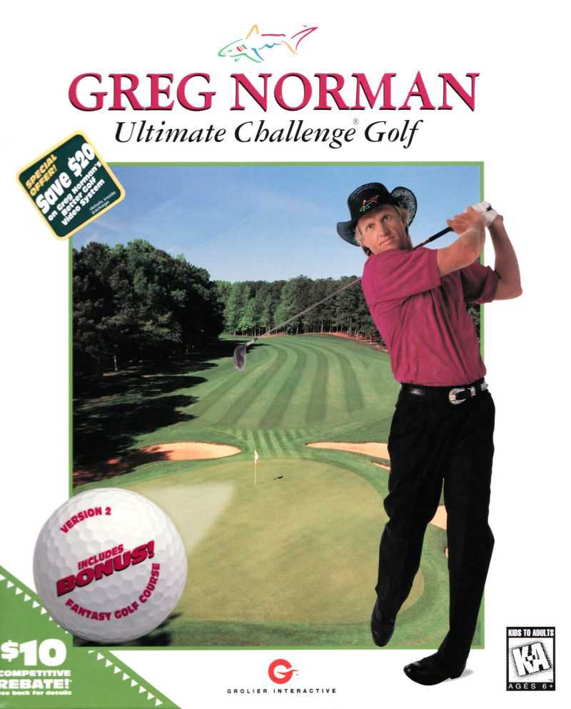 Greg Norman Ultimate Challenge Golf cover