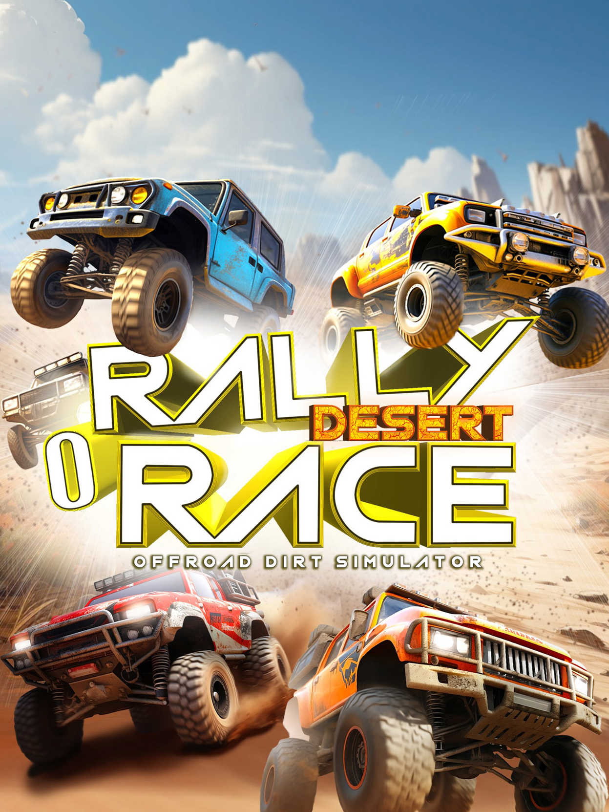 0 Rally Desert Race: Offroad Dirt Simulator cover