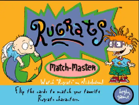 Rugrats: Match-Master cover