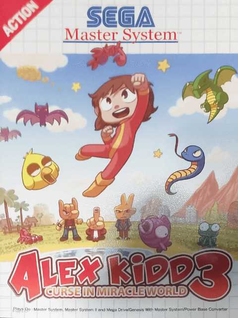 Alex Kidd 3: Curse in Miracle World cover