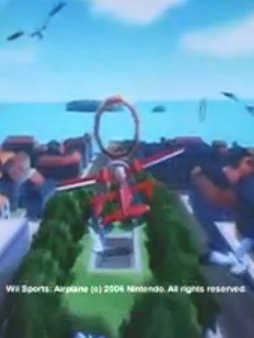 Wii Sports: Airplane cover