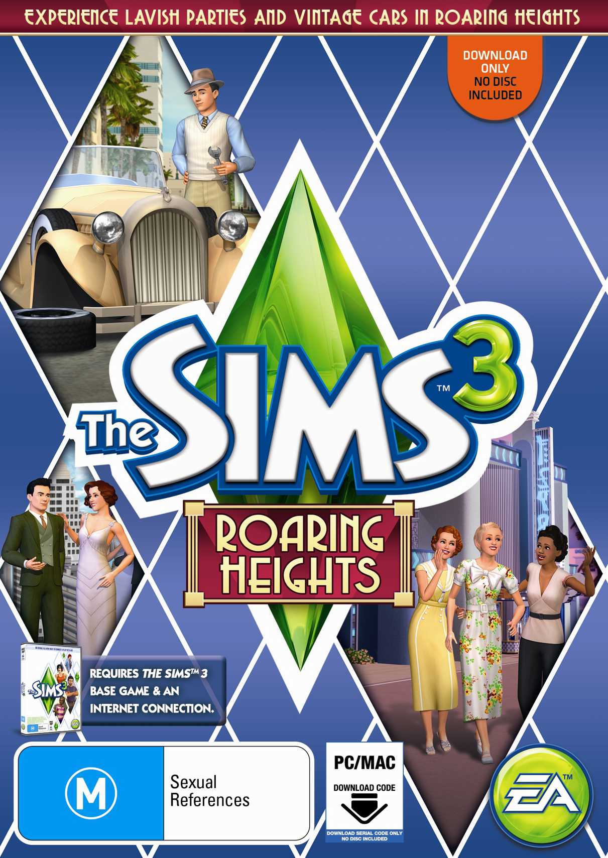 The Sims 3: Roaring Heights cover