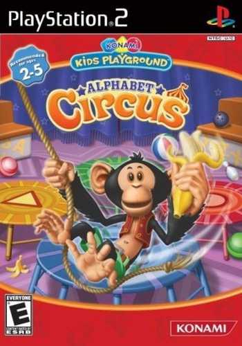 Konami Kids Playground: Alphabet Circus cover