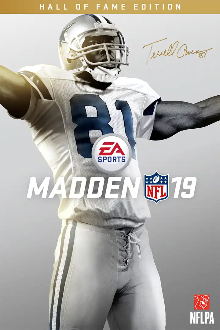 Madden NFL 19: Hall of Fame Edition cover