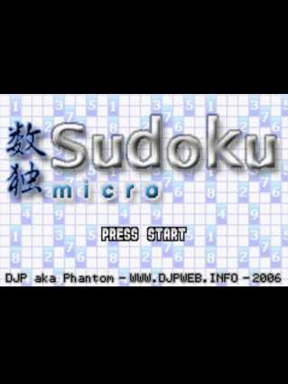 Sudoku Micro cover