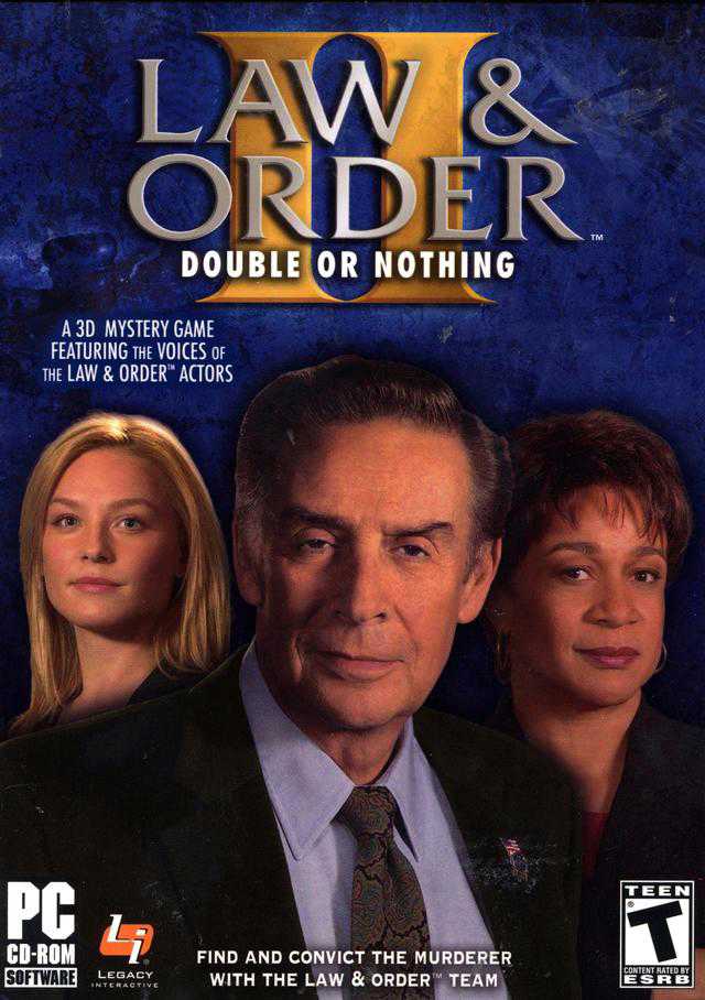 Law & Order II: Double or Nothing cover
