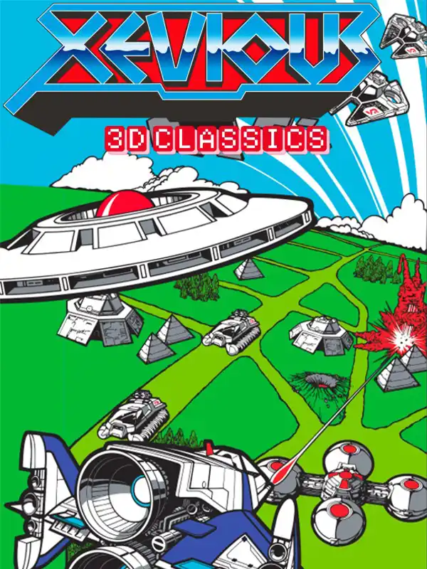 3D Classics: Xevious cover