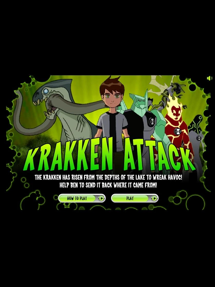 Ben 10: Krakken Attack cover