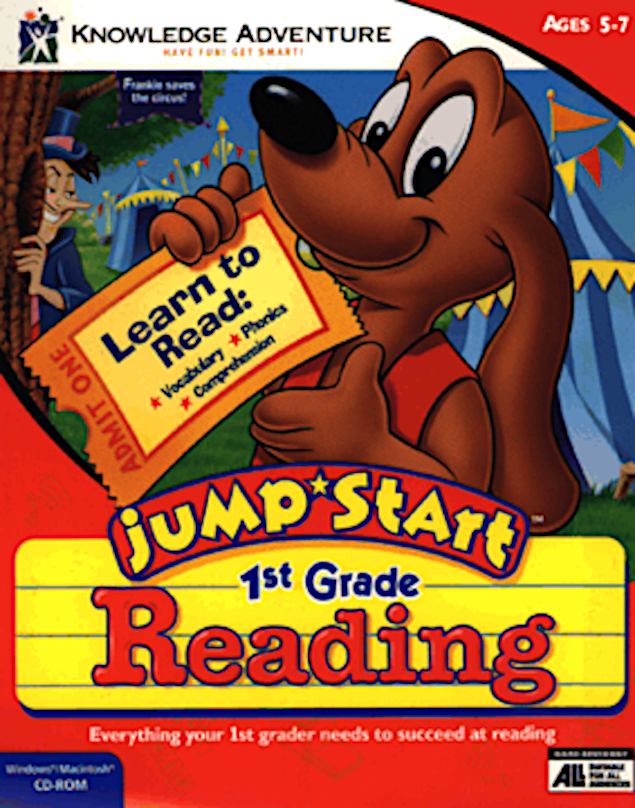 JumpStart 1st Grade Reading cover