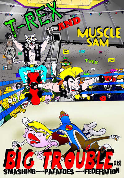 T-Rex and Muscle Sam: Big Trouble in SPF cover