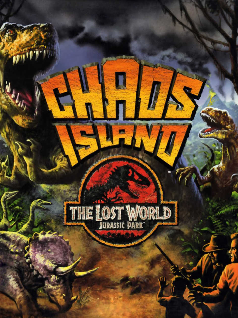 Chaos Island: The Lost World - Jurassic Park cover