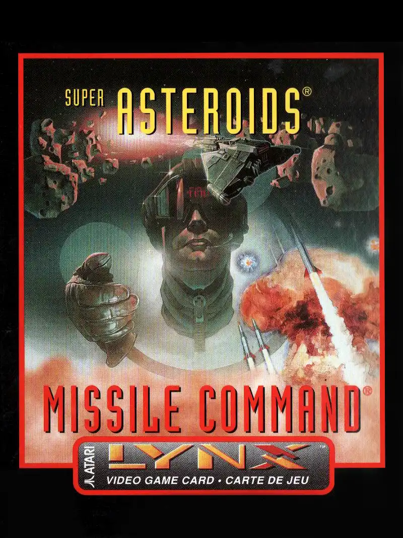 Super Asteroids & Missile Command cover