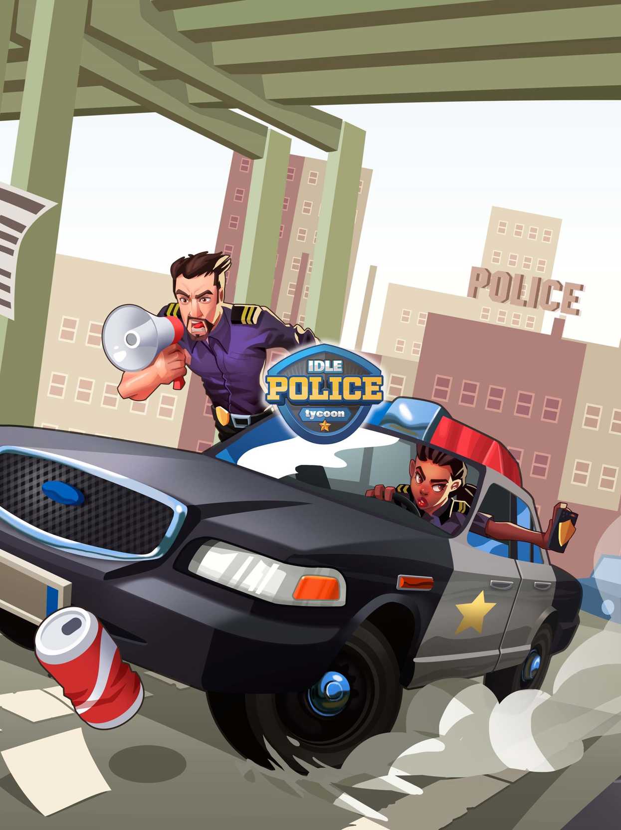 Idle Police Tycoon cover