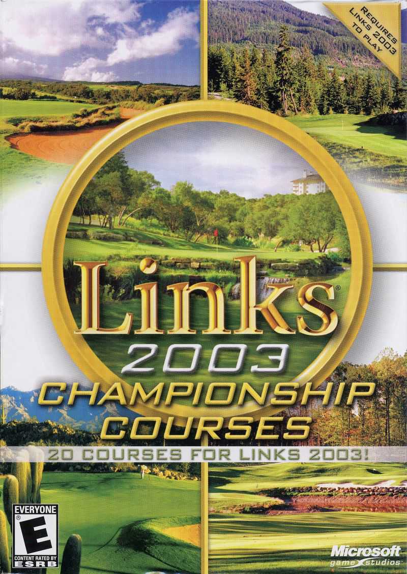 Links 2003: Championship Courses cover