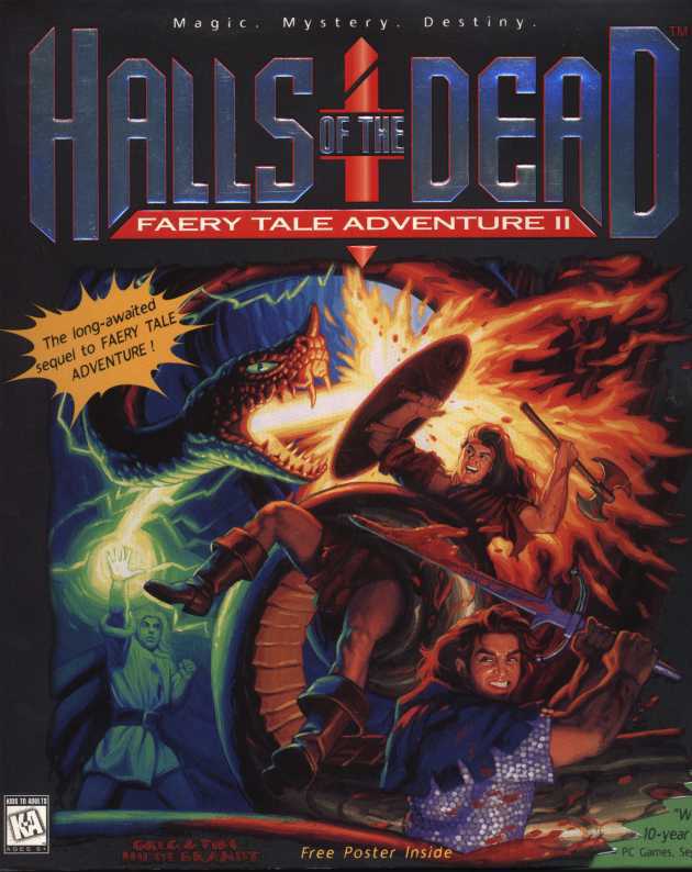 Halls of the Dead: Faery Tale Adventure II cover