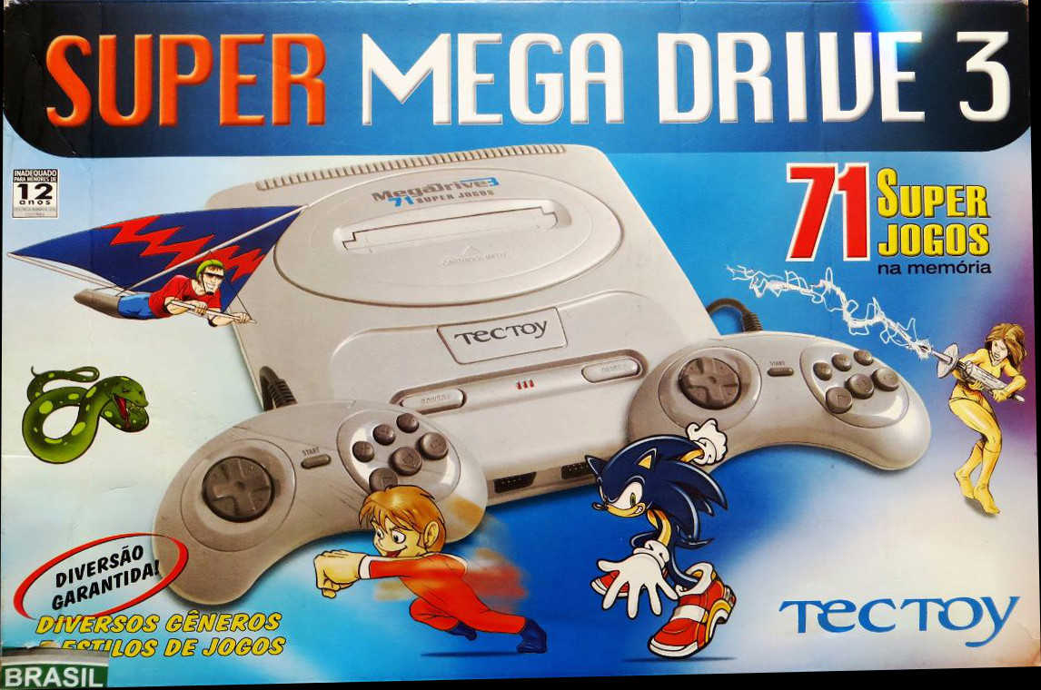 Super Mega Drive 3: 71 Super Jogos cover