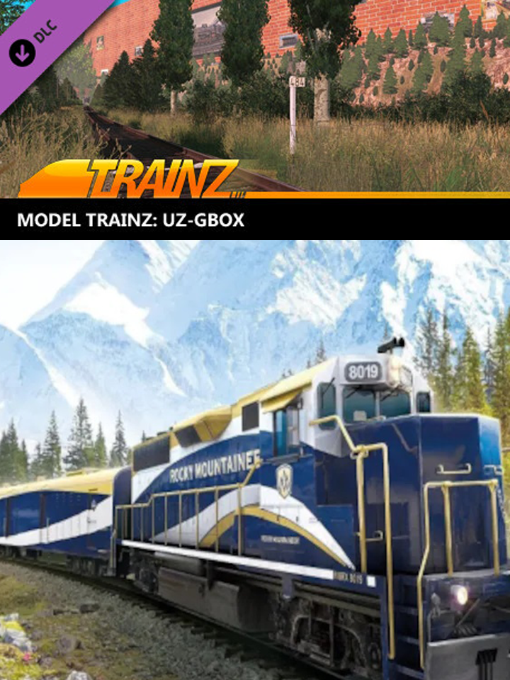 Trainz Railroad Simulator 2019: Model Trainz - UZ-Gbox cover