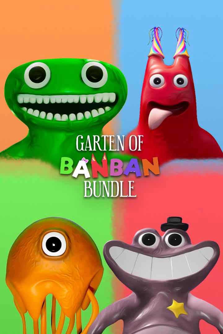 Garten of Banban Bundle: 1 + 2 + 3 + 4 cover