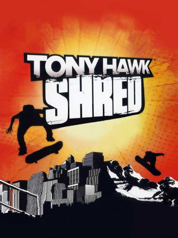 Tony Hawk: Shred cover