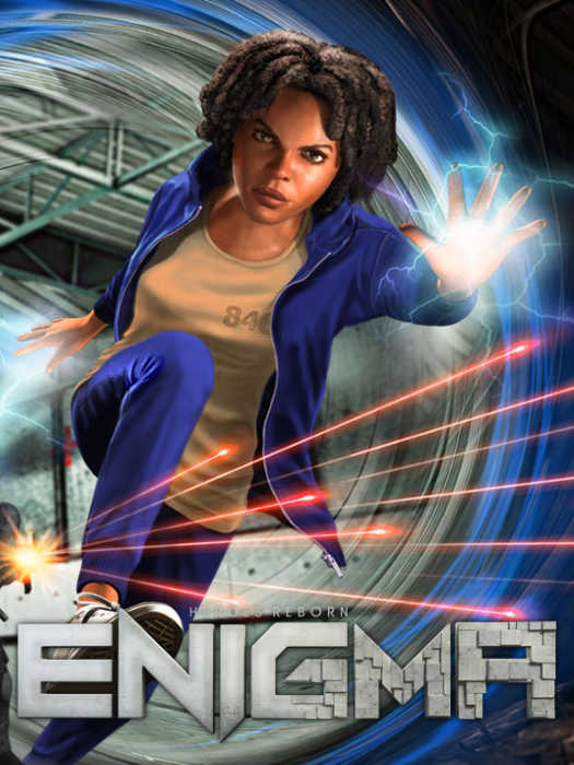 Heroes Reborn: Enigma cover