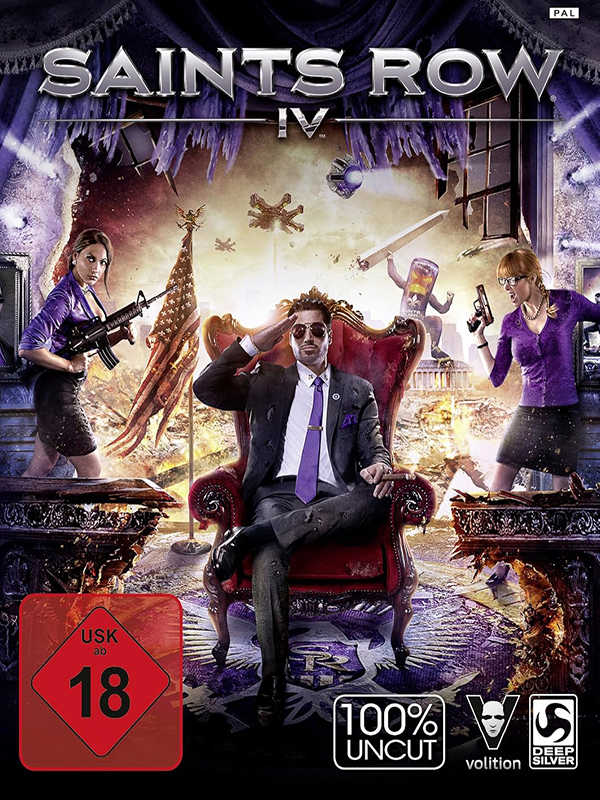 Saints Row IV: 100% Uncut cover