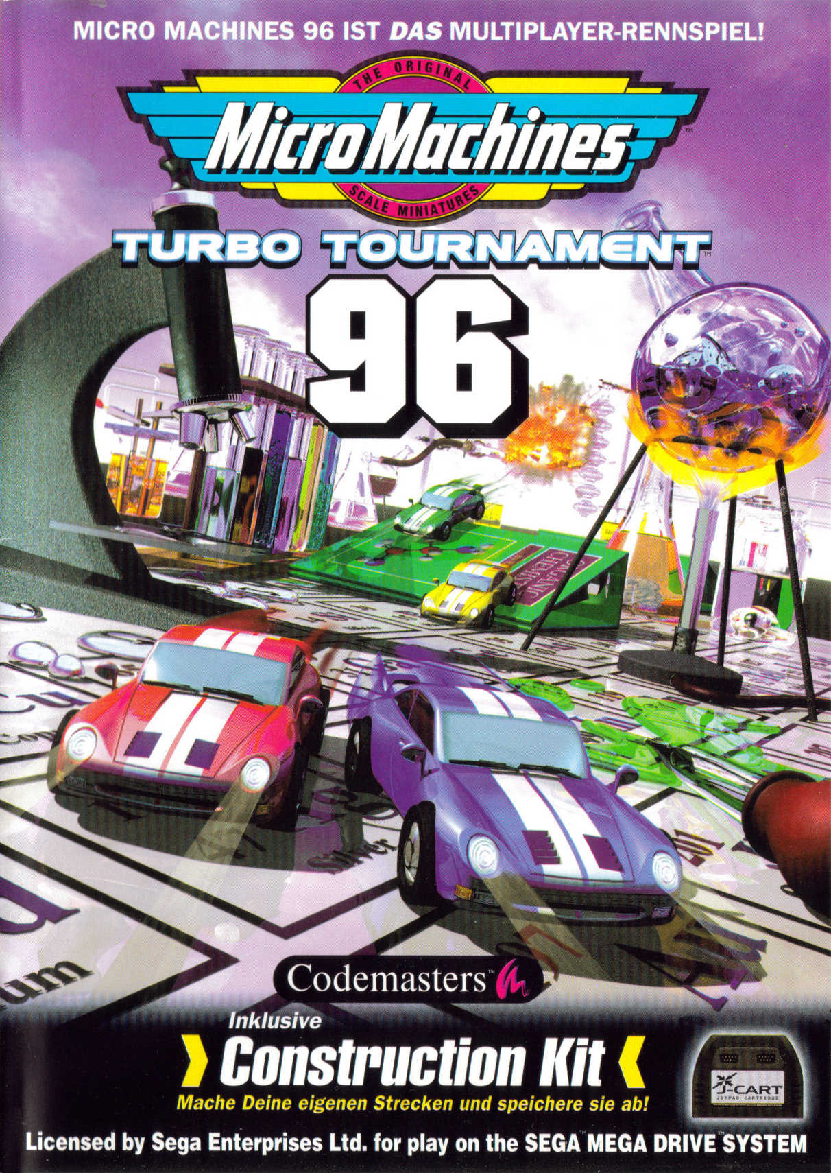 Micro Machines: Turbo Tournament 96 cover