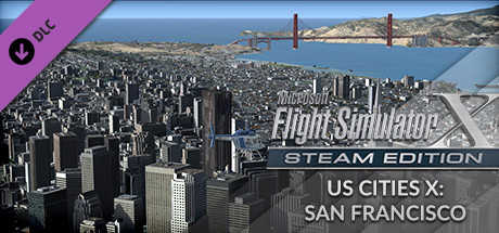 Microsoft Flight Simulator X: Steam Edition - US Cities X: San Francisco cover