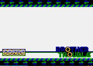 Sonic: Brother Trouble cover
