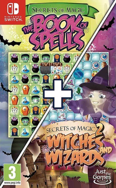 Secrets of Magic: The Book of Spells & Secrets of Magic 2: Witches and Wizards - Double Pack cover